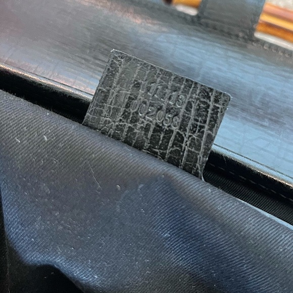 GUCCI Bamboo Bullet Bag - Black Canvas and Leather w/ Silver-tone Hardware - Picture 13 of 13